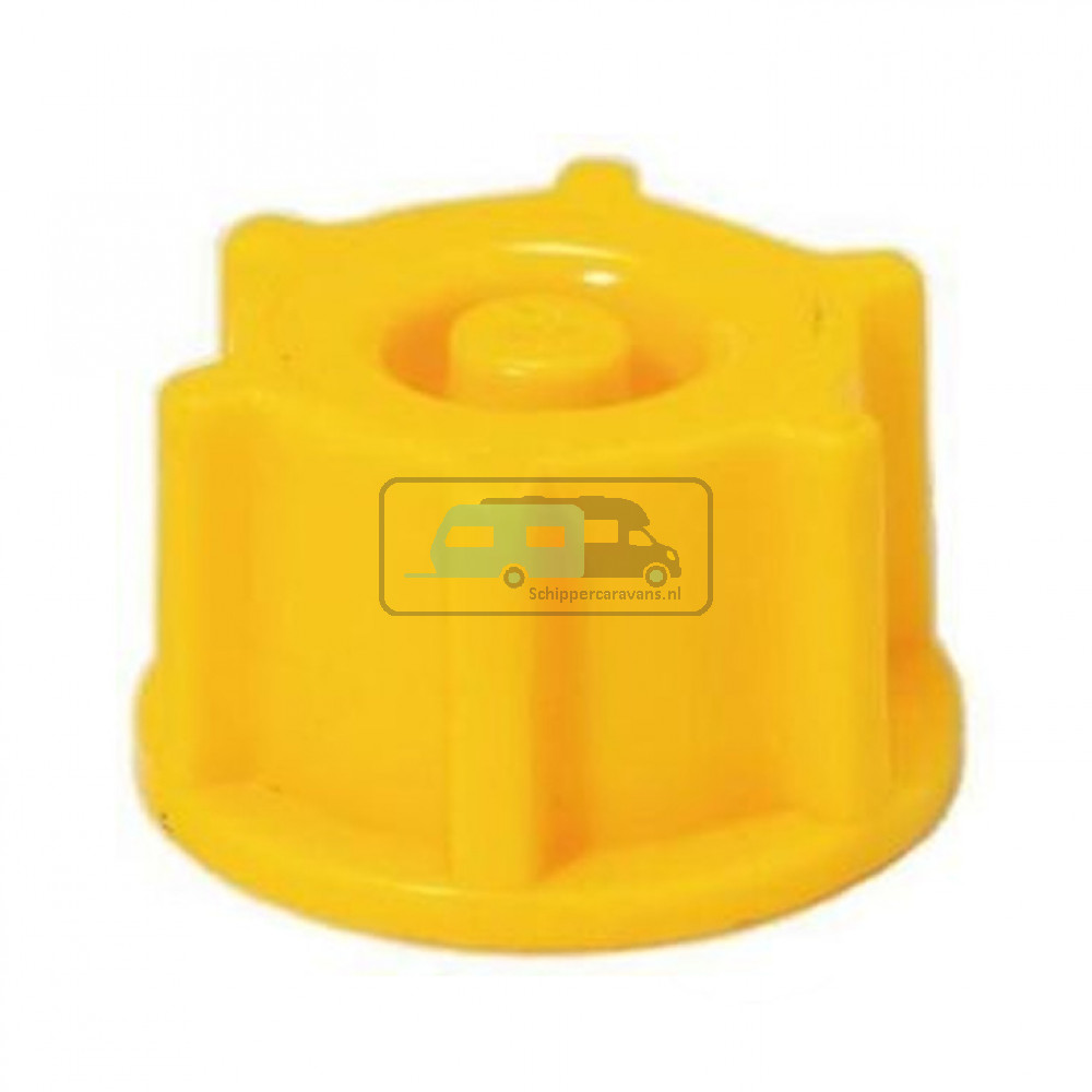 Aftapdop van watervulreservoir