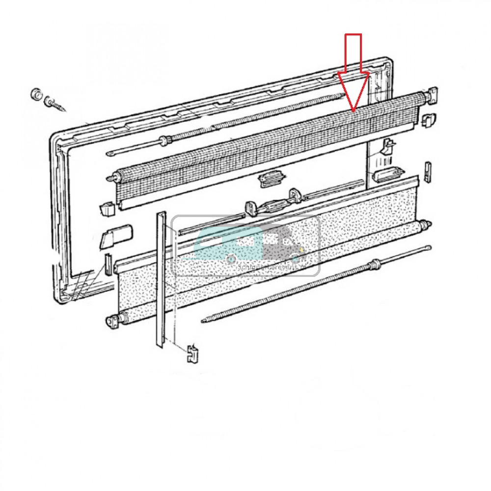 Dometic S4 Vliegenhor 70 x 60