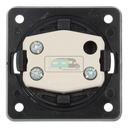 Berker Jalouzie Drukcontact Flow/Pure Inbouw Chroom Mat