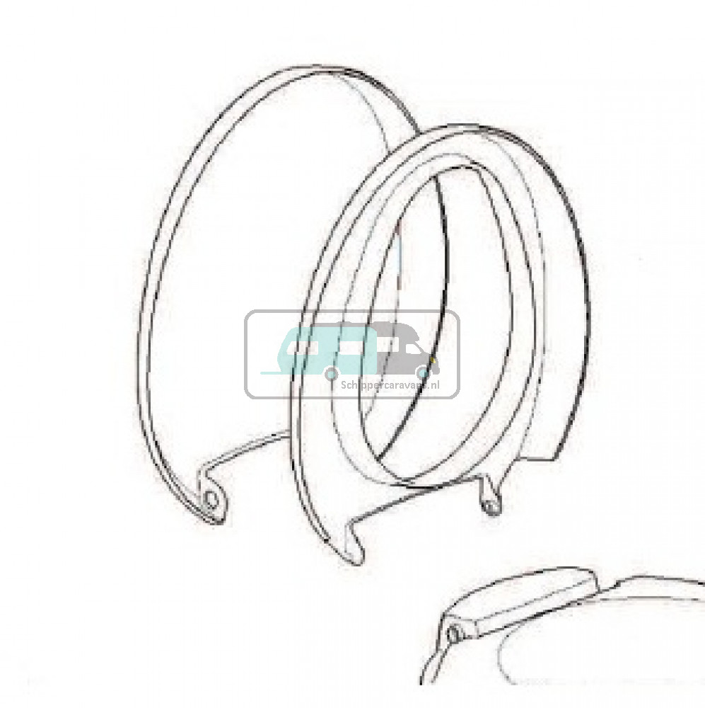 C220 Seat & Cover White