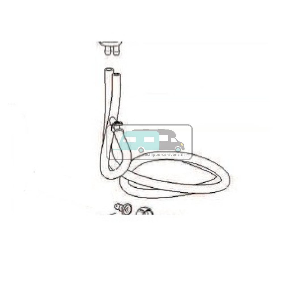 C220 Flush Tube White