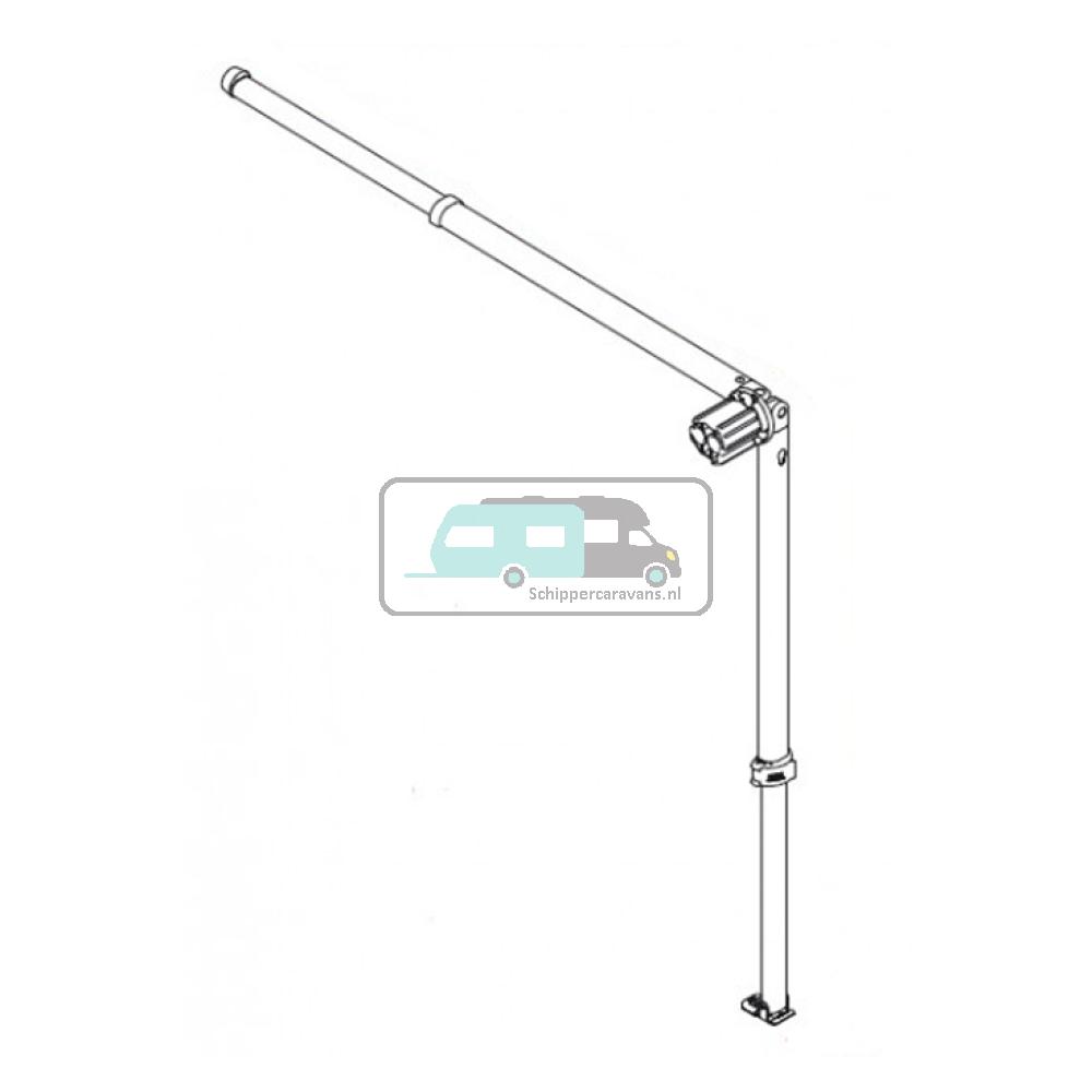 Fiamma right rafter + leg CaravanStore 310/440 6 holes