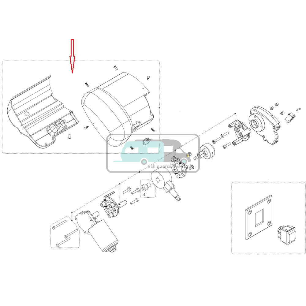 Fiamma F65s Motorkappen 
