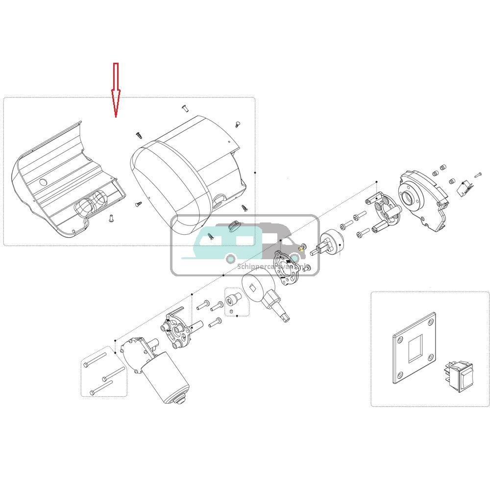 Fiamma F65s Motorkappen 