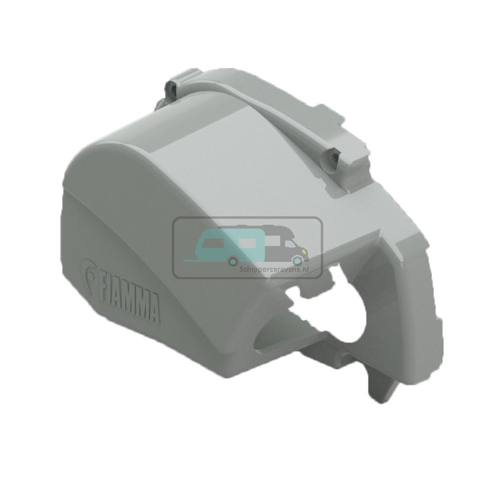 Fiamma F80S Eindkap Links Titanium