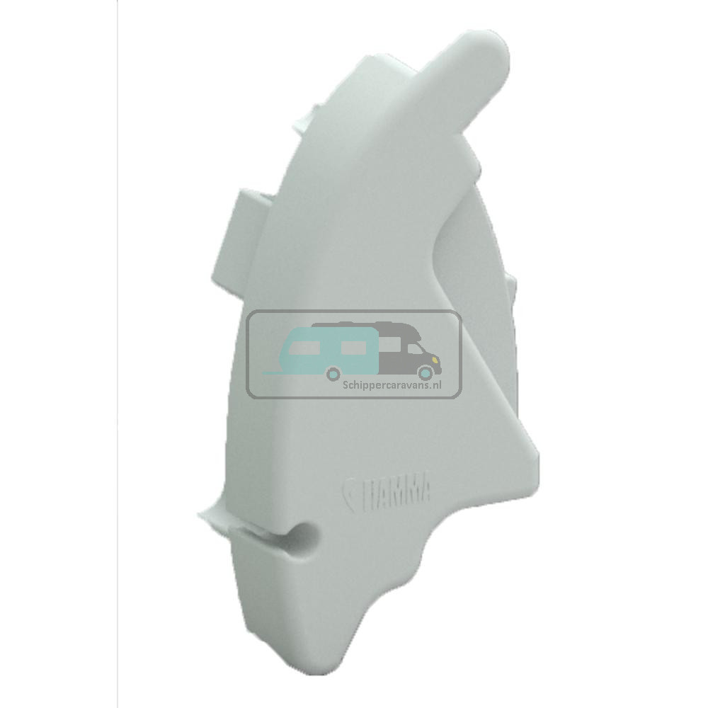 Fiamma Eindkap Lead Rail Rechts Polar White F65L 400-490 018