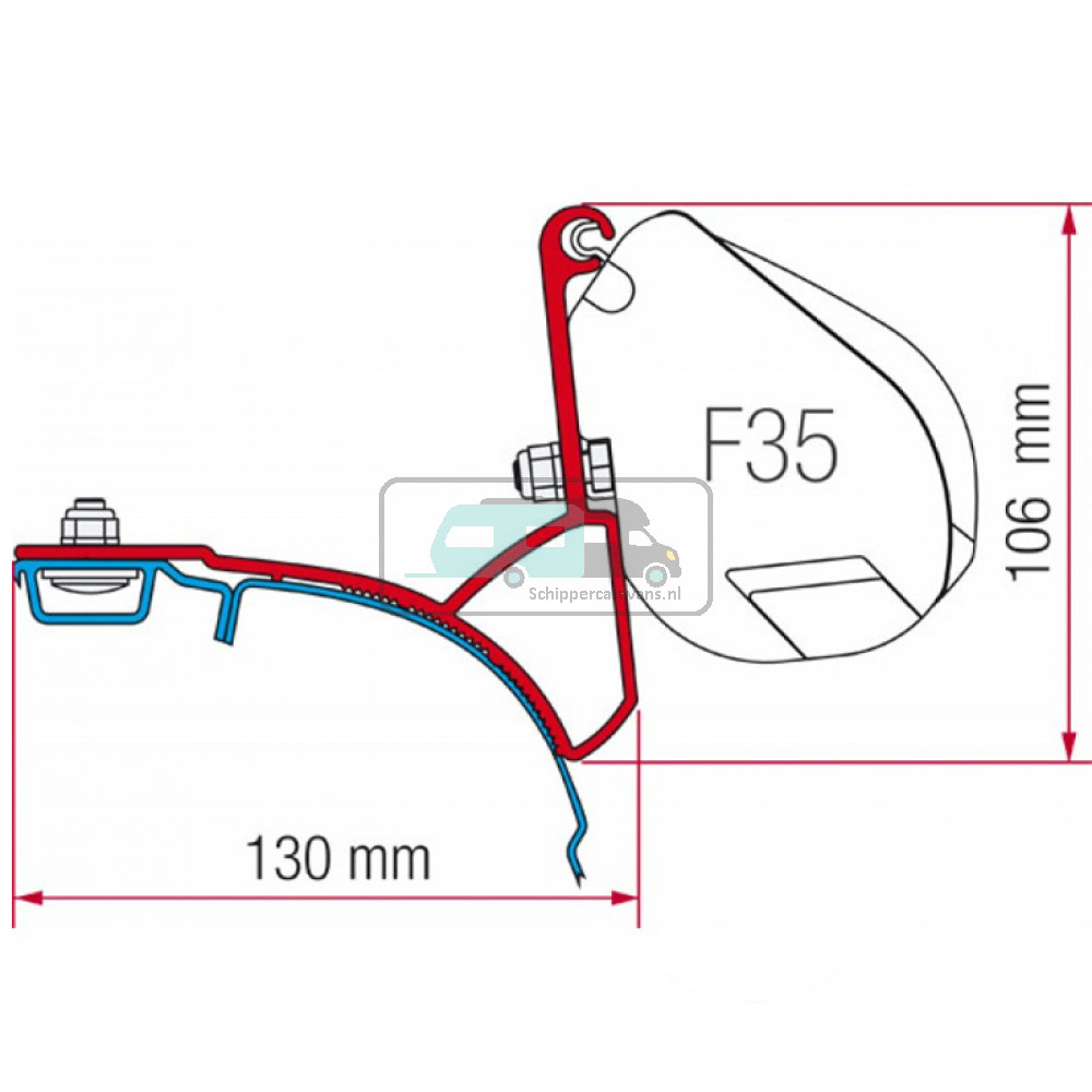 Fiamma Eriba Touring Kit F35