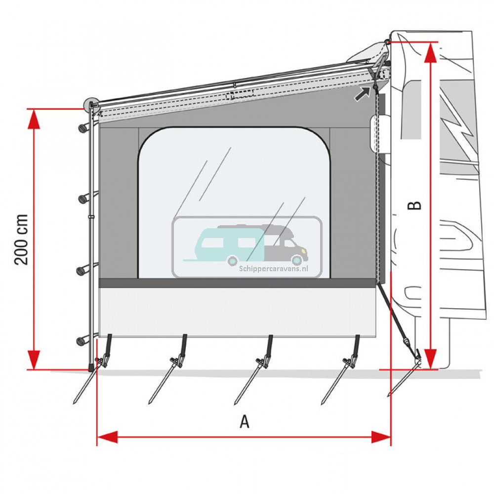 Fiamma Side W CaravanStore XL