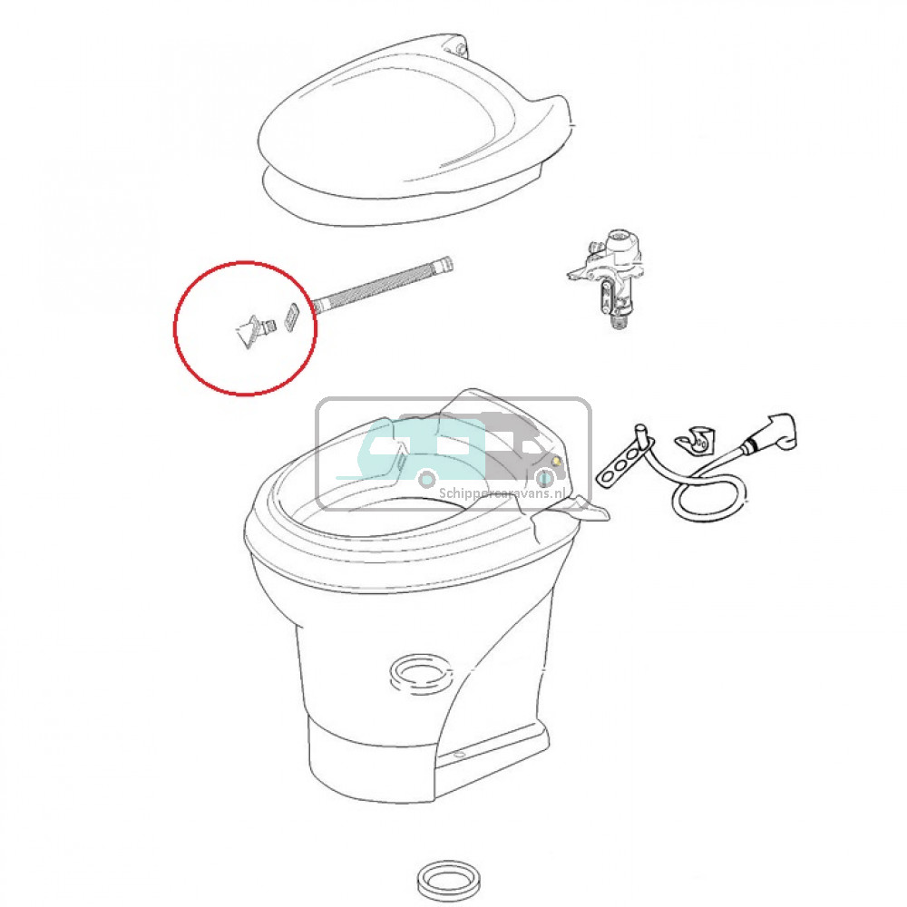 Thetford Aqua Magic V Nozzle 