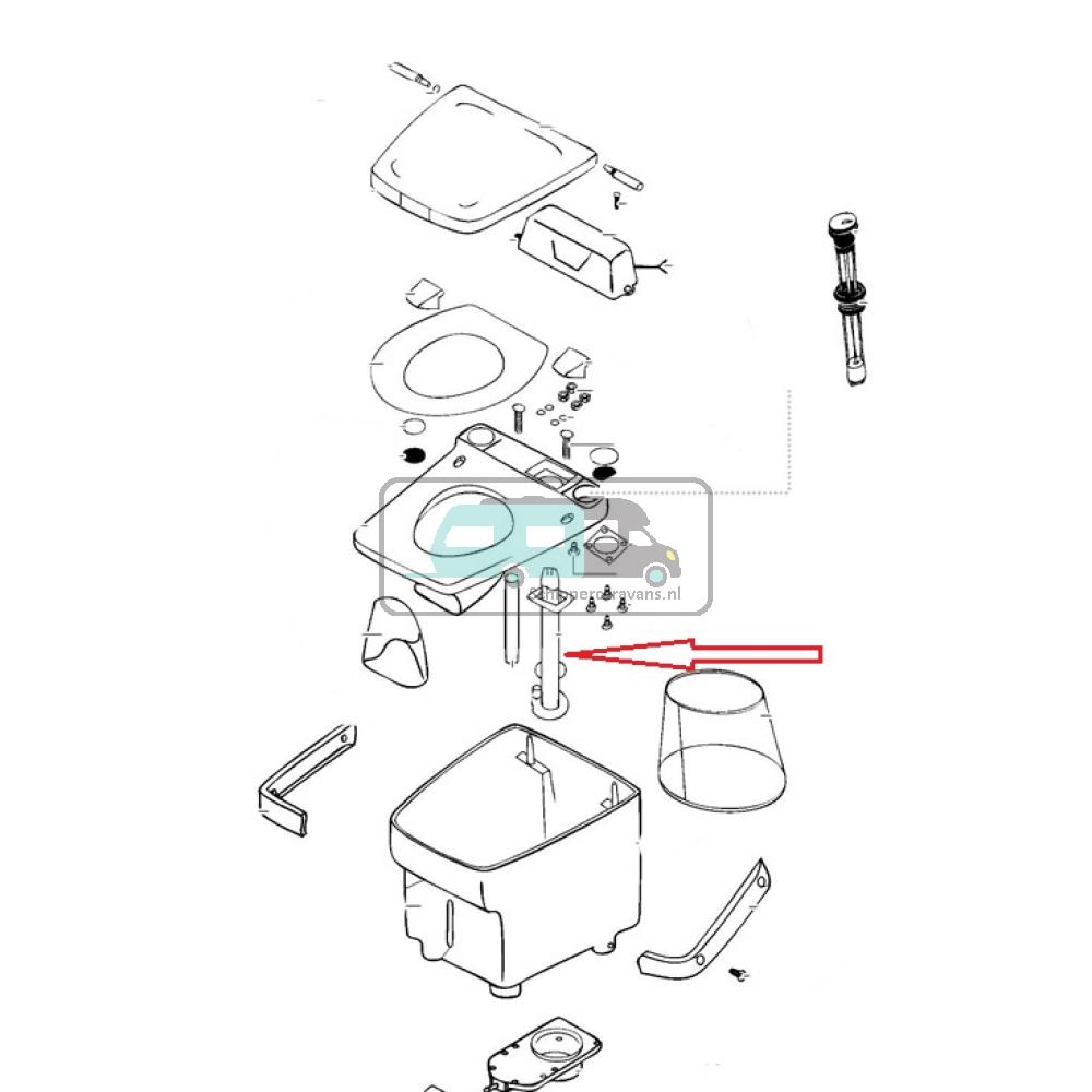 Thetford Electra Magic Pomp en Motor 12V