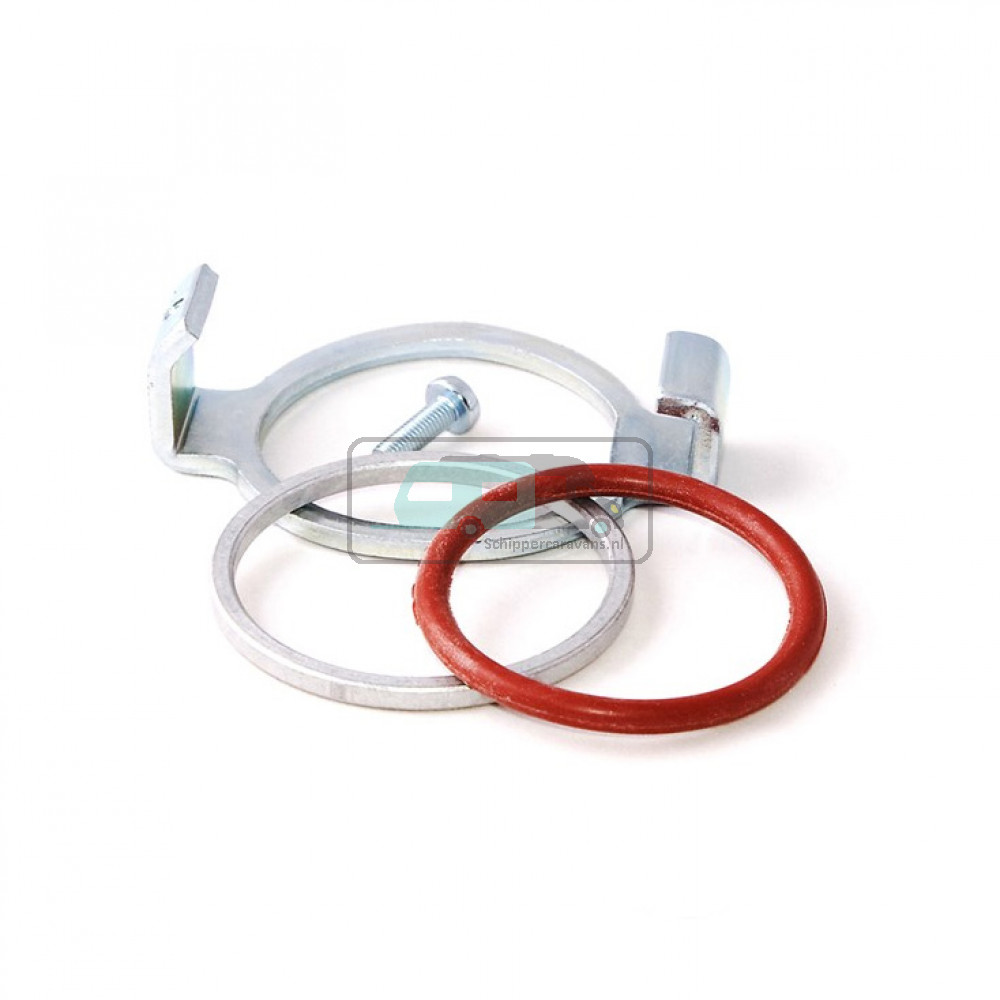 (03)Afvoerbevestigingsset. 