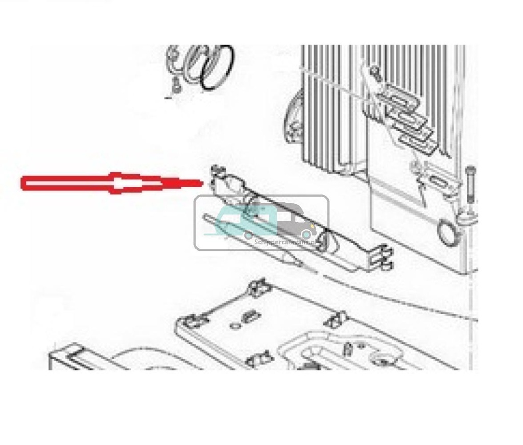 (24)Houder thermovoeler