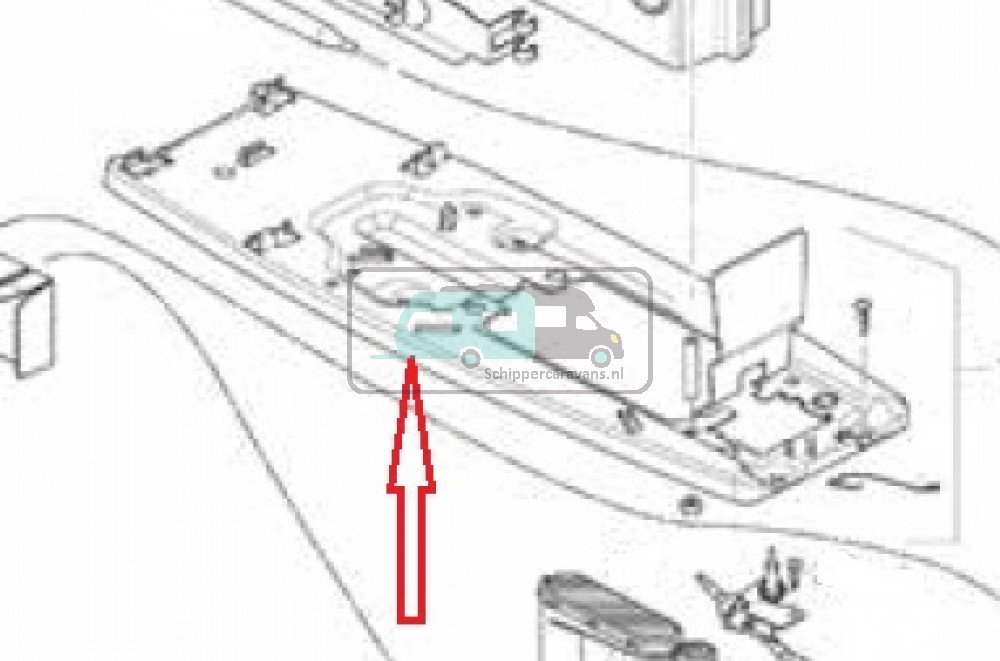 Truma Vloerbevestiging Compleet S3004