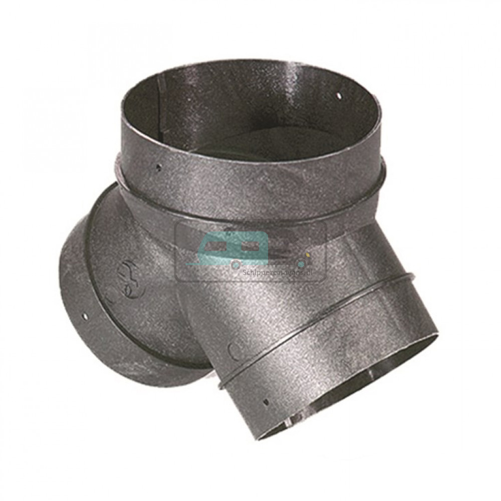 (15)Y-stuk. Doorsnede 80mm.