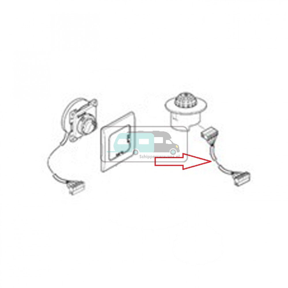 Truma Kabel Bedieningspaneel 0,8mtr