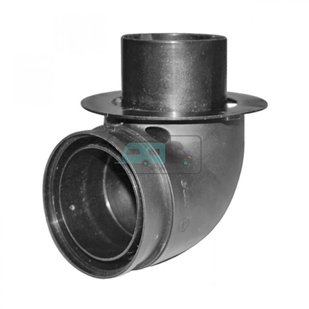     Duikslangbocht. zwart. Type BGI .