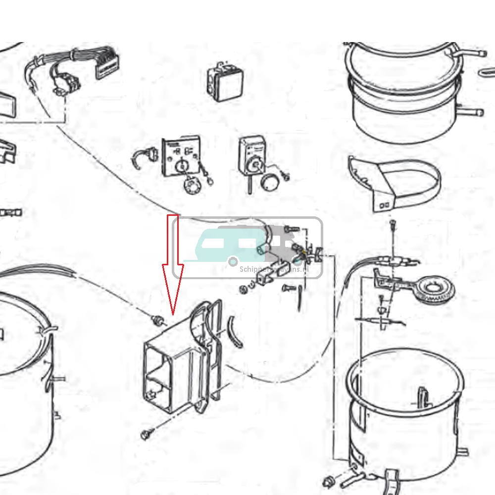 (28)Uit- en inlaaterker.