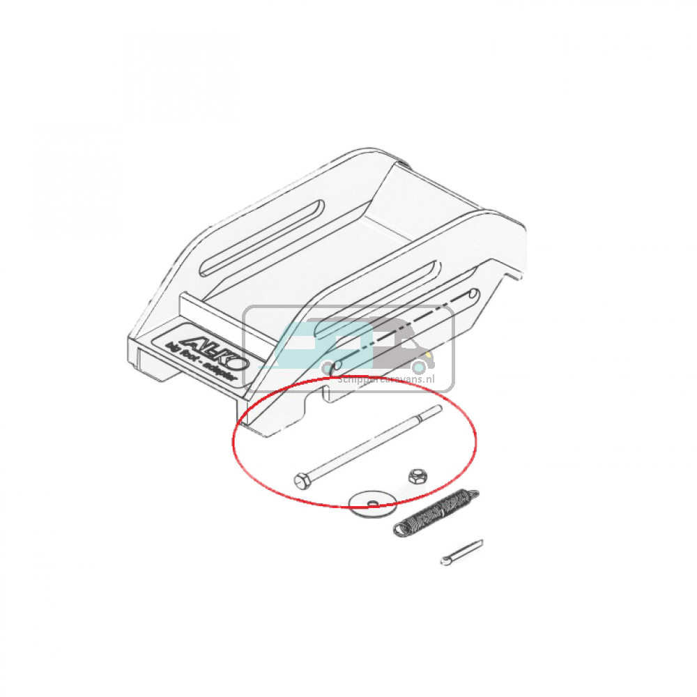 AL-KO Big Foot Schroef M6x120