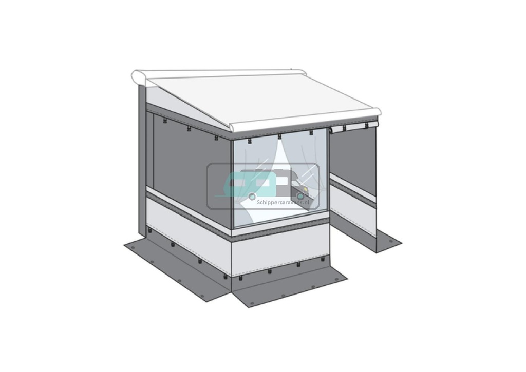 Fiamma Privacy Room Light Van Magneet 450