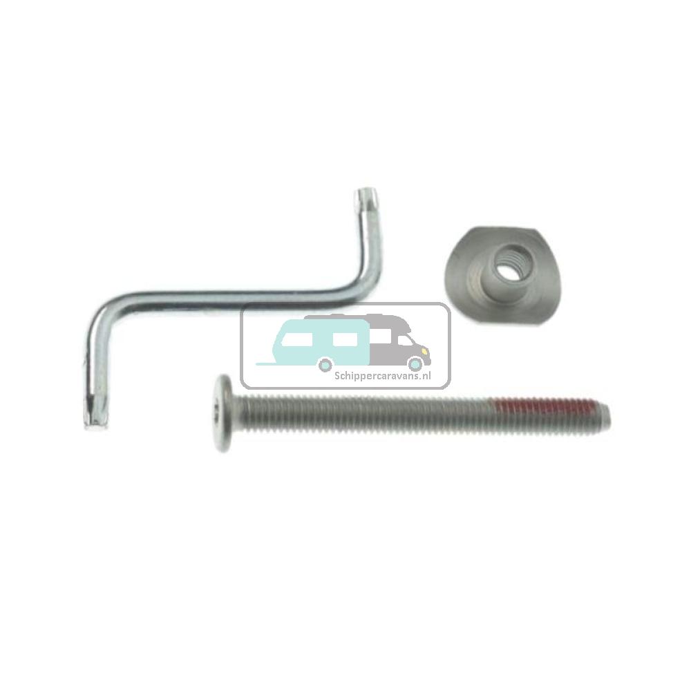 Dukdalf Bevestigingsset Zitting Antraciet PD - C - L