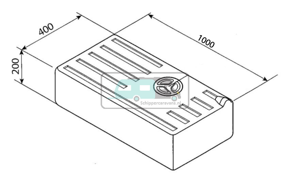 Fusion Watertank 78L V7-17 EV1602
