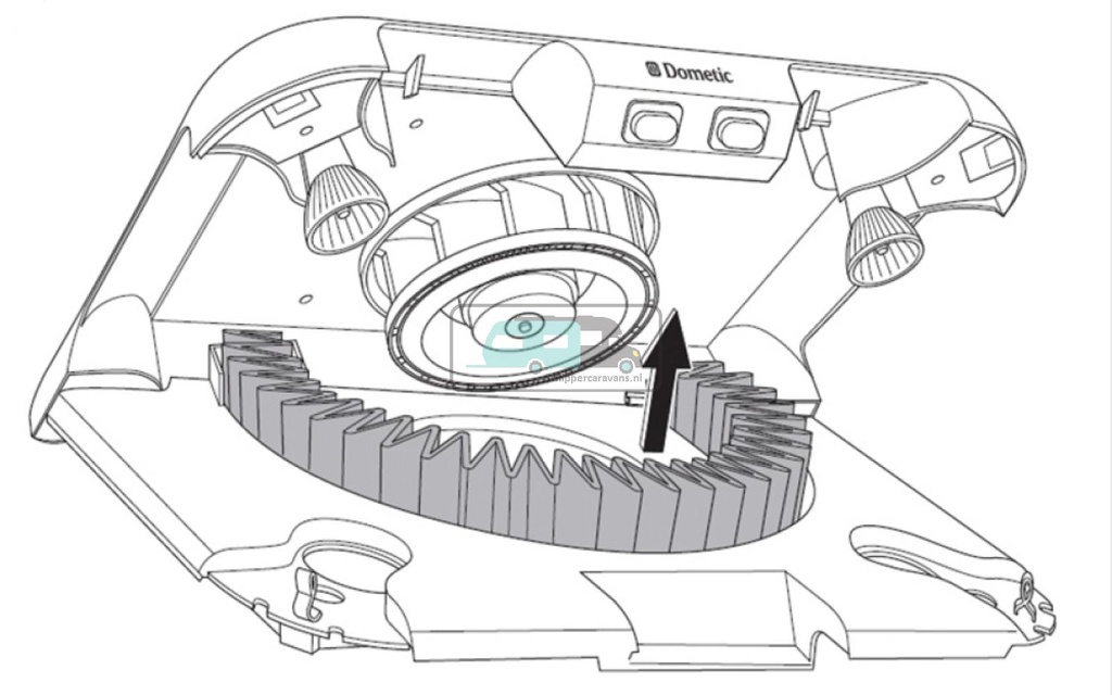 Dometic Koolstoffilter CK2000
