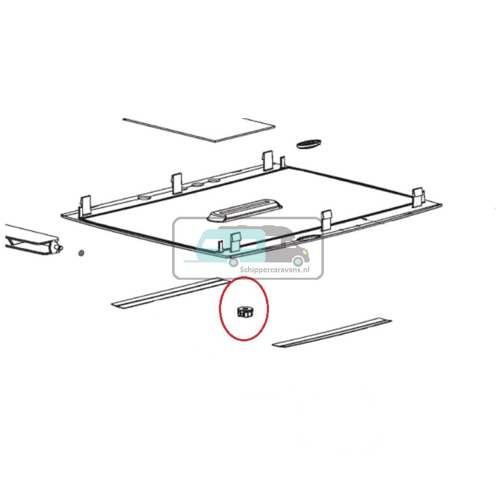 Dometic B1600/B2200 knopset