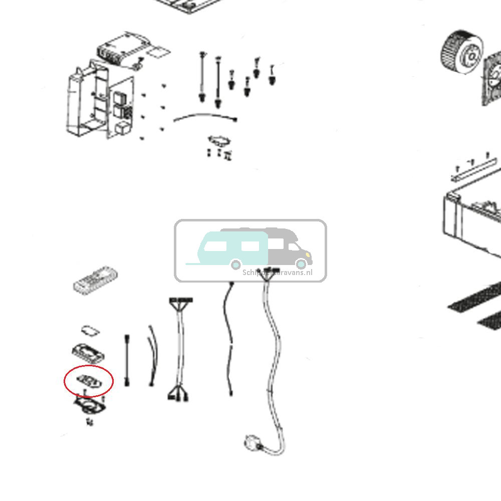 dometic Airco Elektronische module afstandsbediening