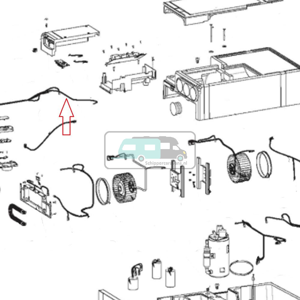 Dometic Verbindingskabel FreshWell 3000