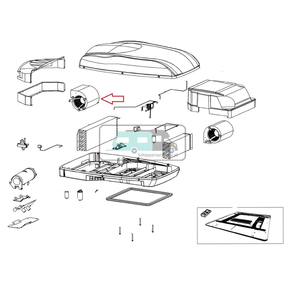 Telair Dualclima condenserfan