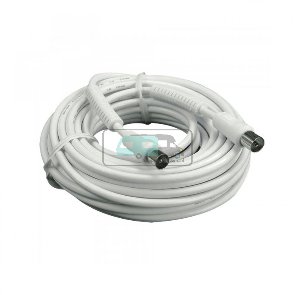 Coaxkabel 2.5mtr Male/Female Stekker