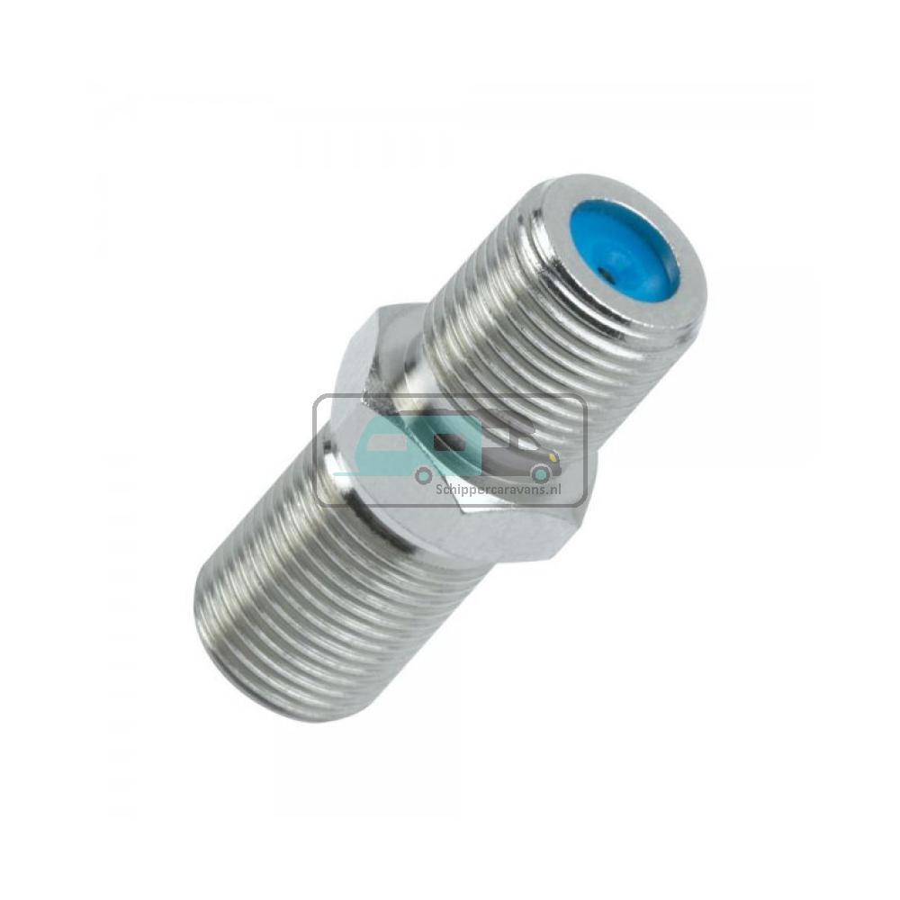 Koppelstuk F>F plug female