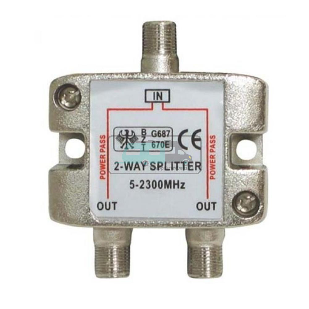 Splitter 2 weg satelliet