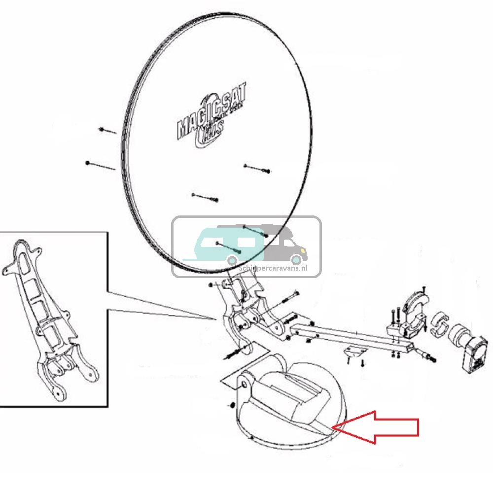 Teleco Motorkap nr. 5468
