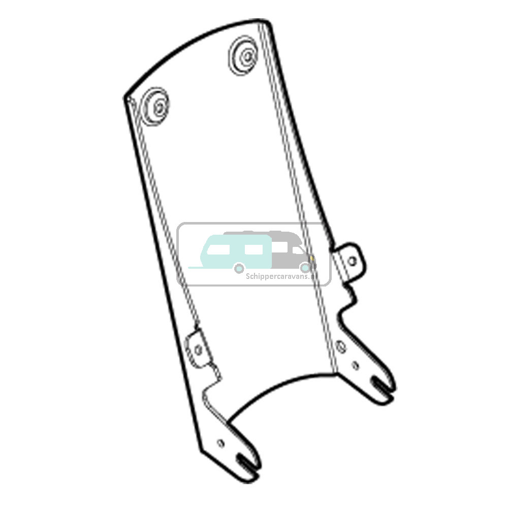 Vechline Schotelbladhouder 50/ 60cm