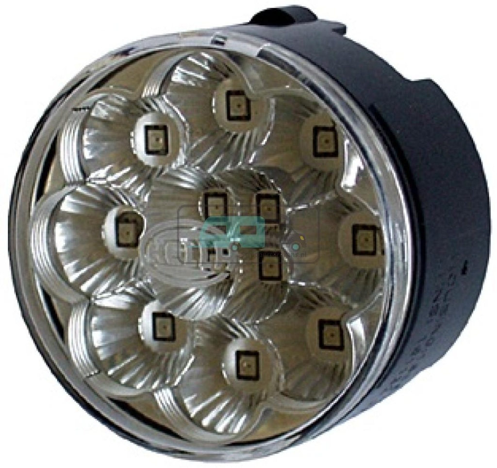 Hella Breedtelicht 12 LEDs Rond Inbouw Wit
