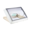 Dometic Midi Heki Style 70x50cm Slinger/Ventilatie Crèmewit