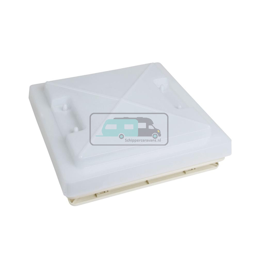 MPK Dakluik 28x28cm Wit Kader+Vliegenhor 22-46mm