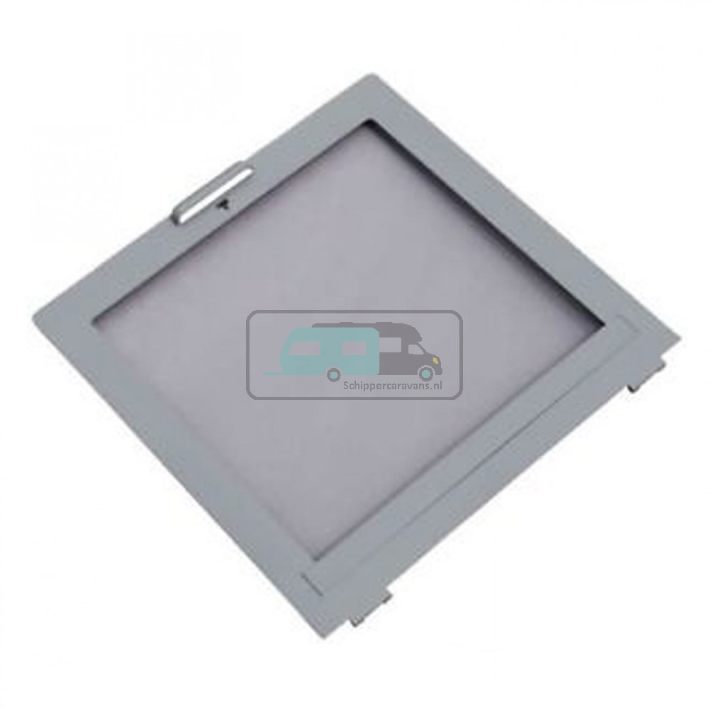 MPK Vliegenhor Scharnier Buitenzijde 40x40cm Grijs