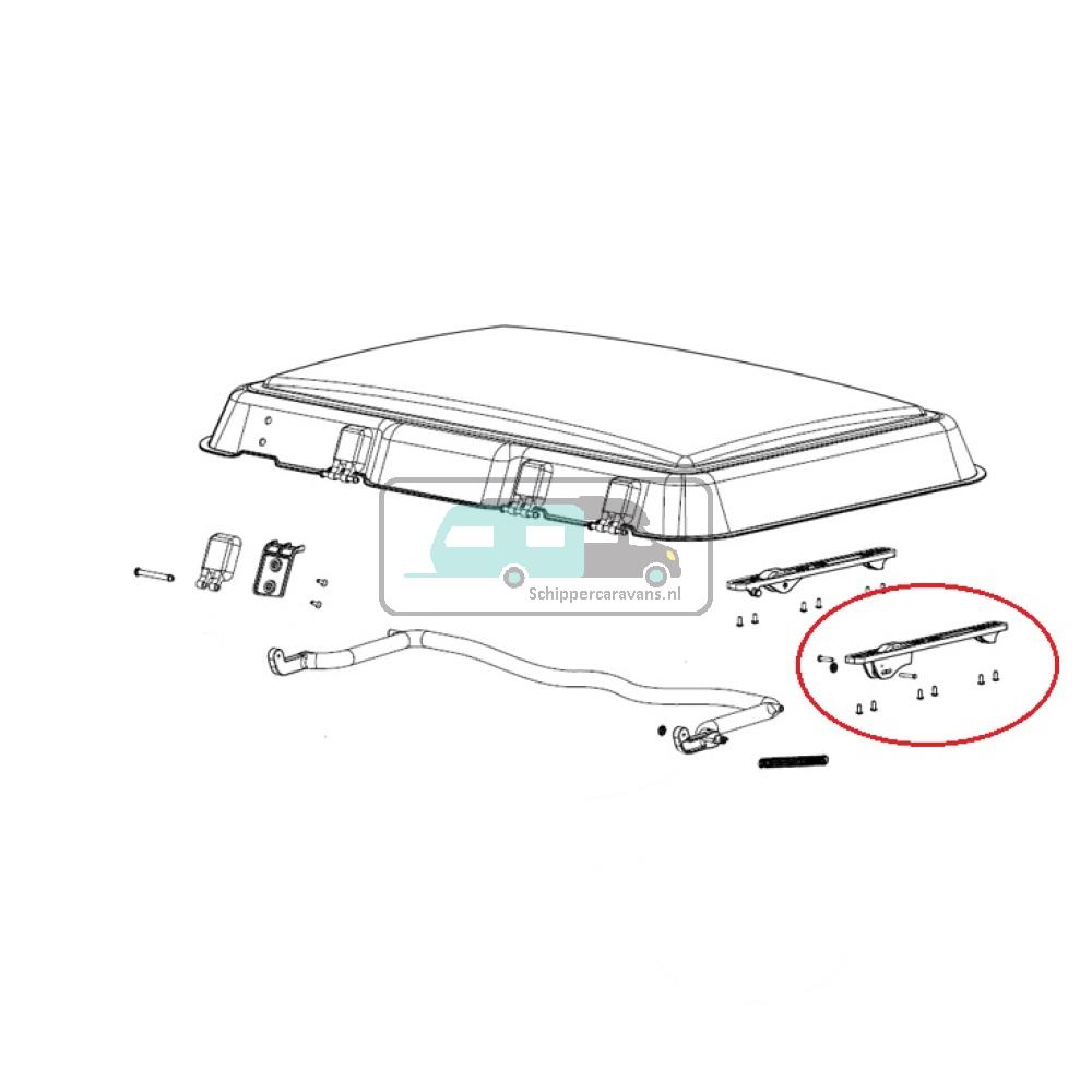 Dometic Midi Heki Montageframe