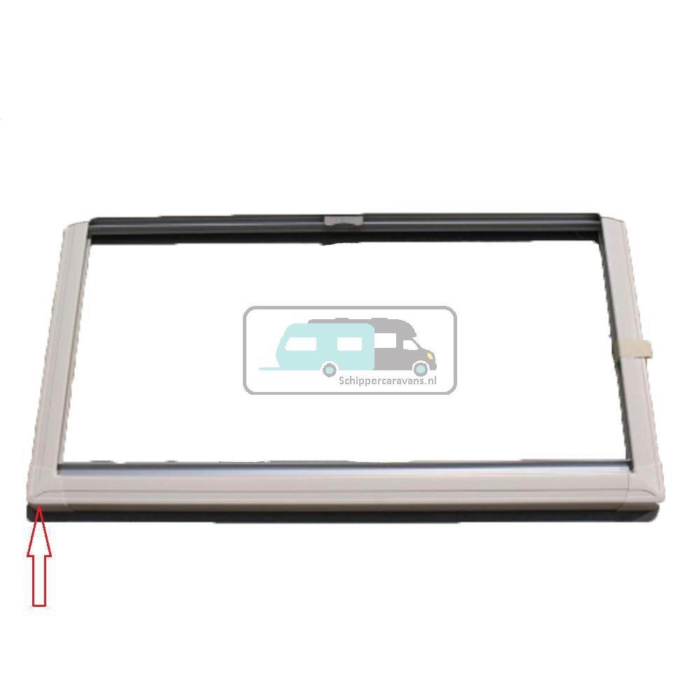 Remibase Afdekkap Hoek RAL9001 