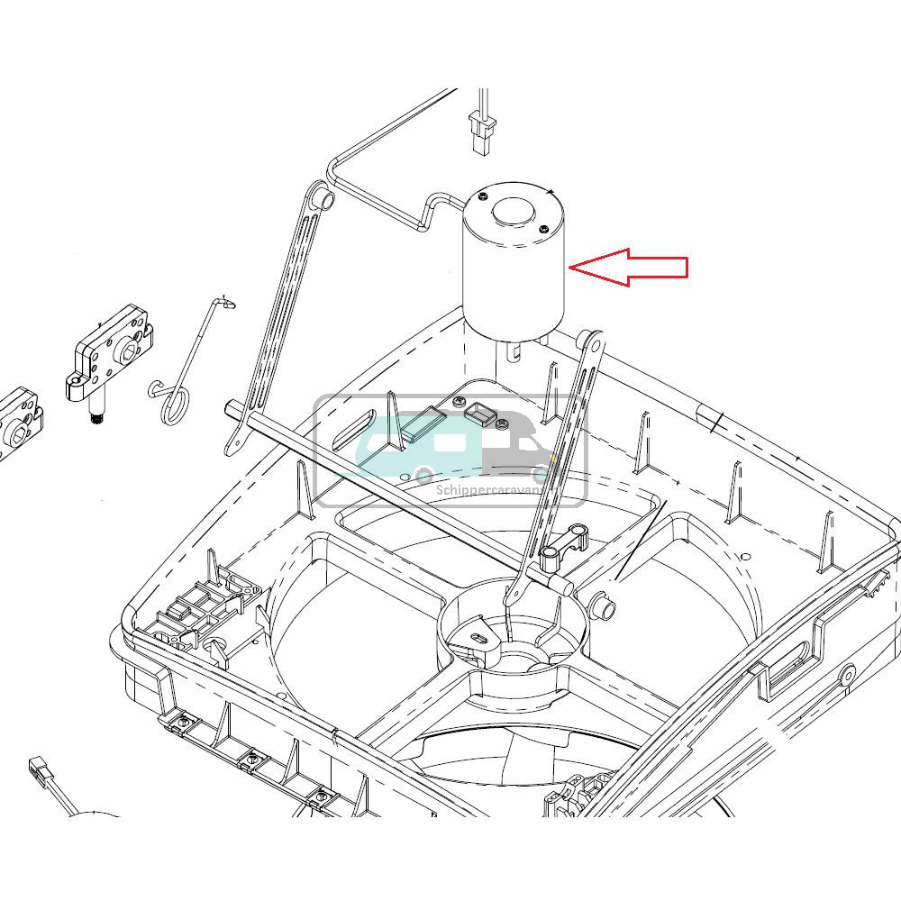 MaxxFan Motor van Ventilator
