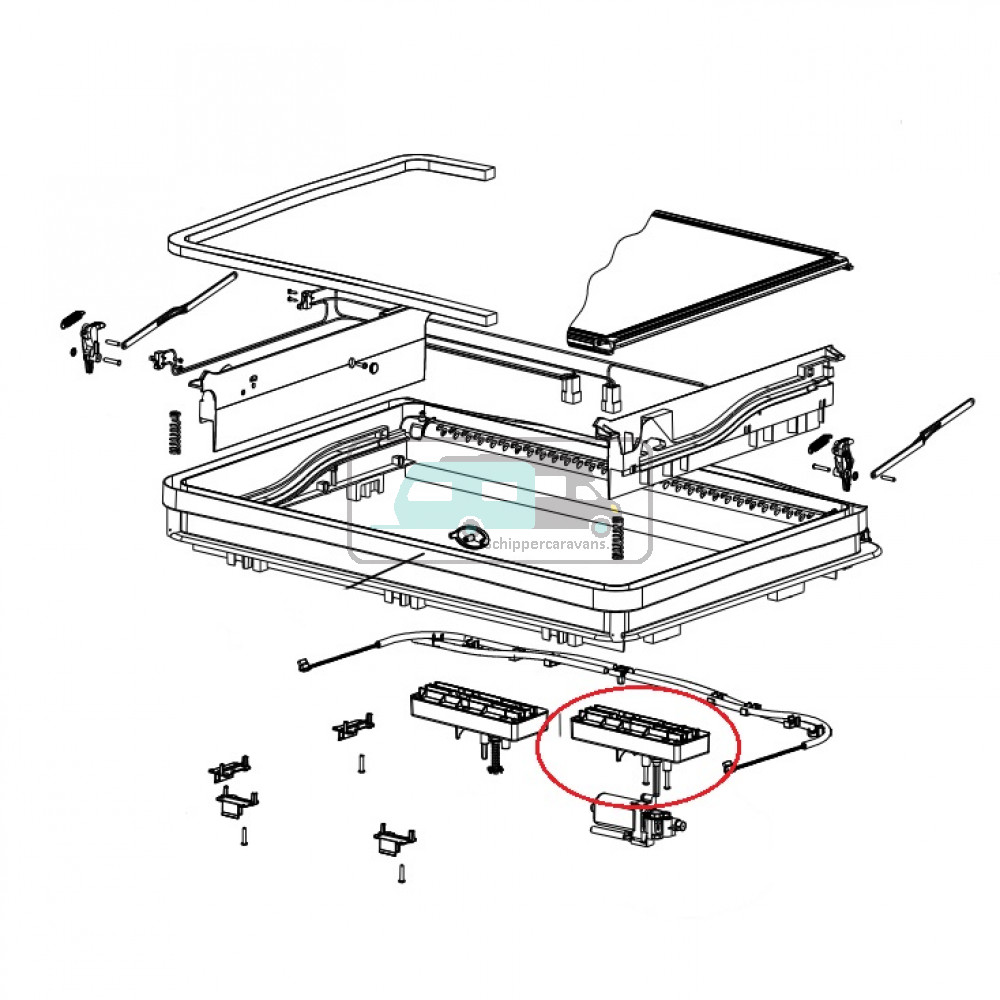 Dometic Midi Heki Elektronische Bediening