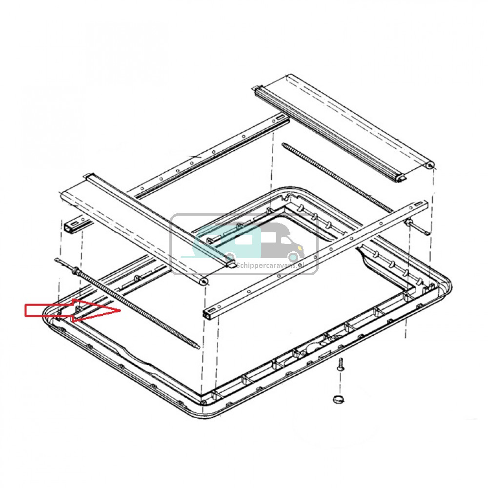 Dometic Heki 1 Veer FM1002