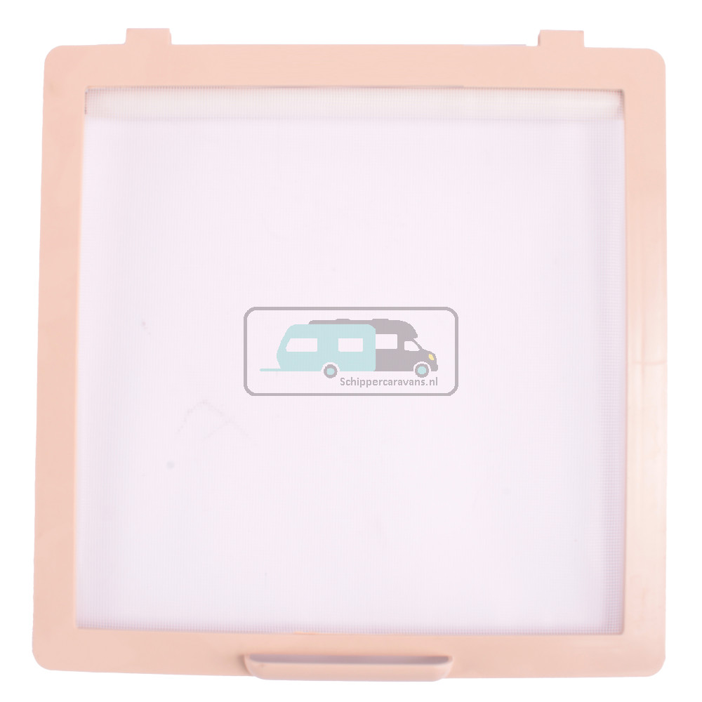 MPK Vliegenhor+Verduistering Beige 28x28cm