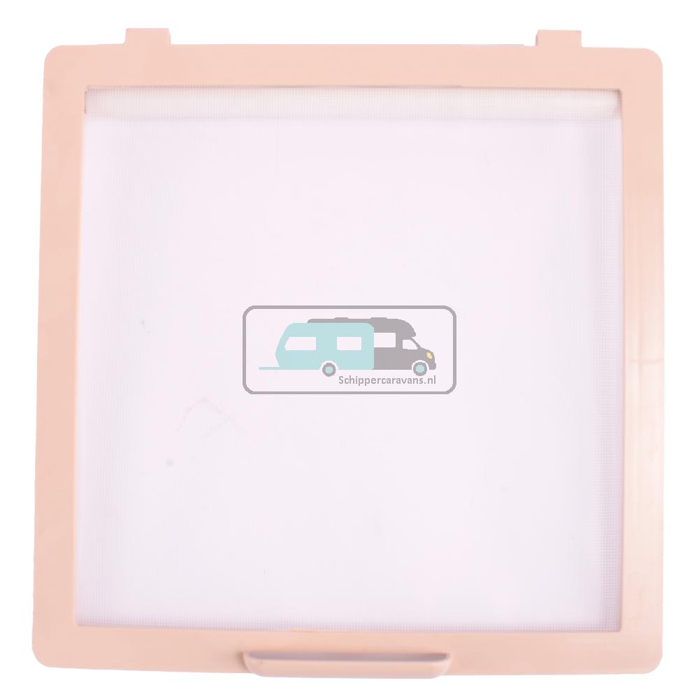 MPK Vliegenhor+Verduistering Beige 28x28cm