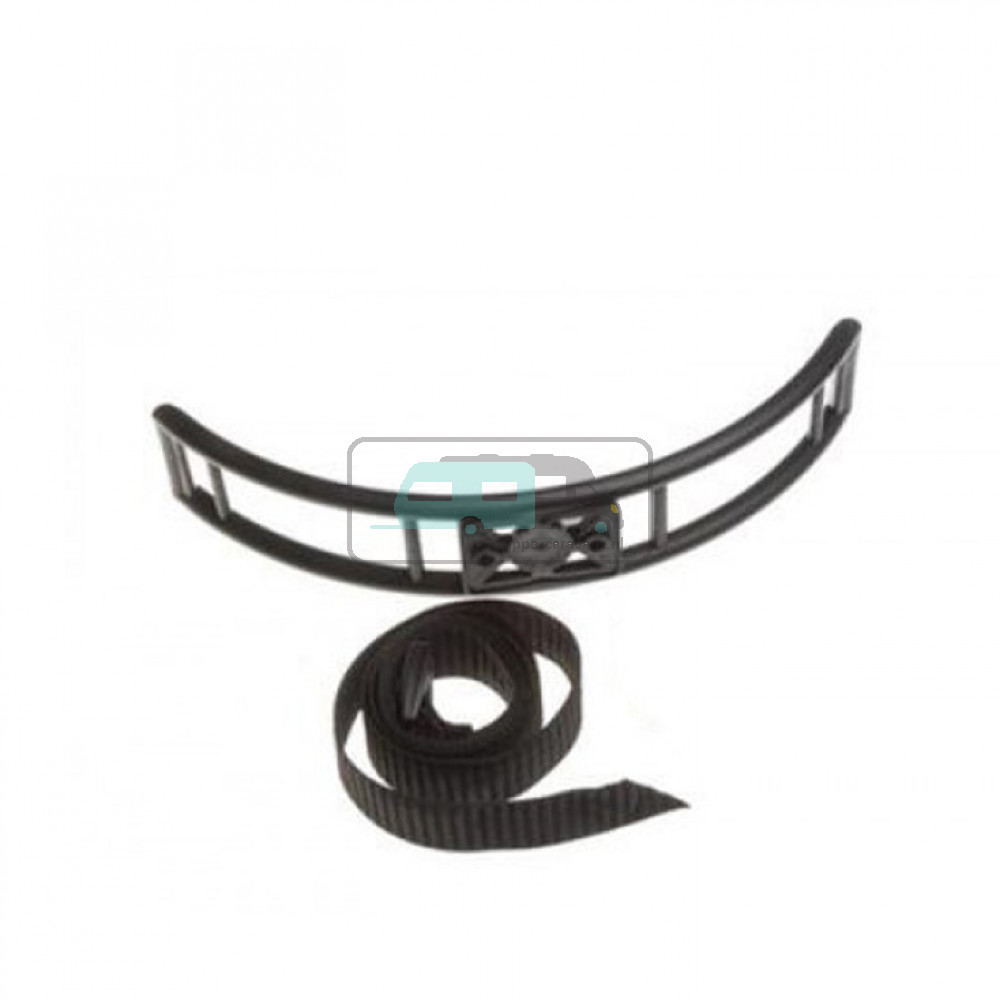 Gasfleshouderbeugel + bevestigingsriem