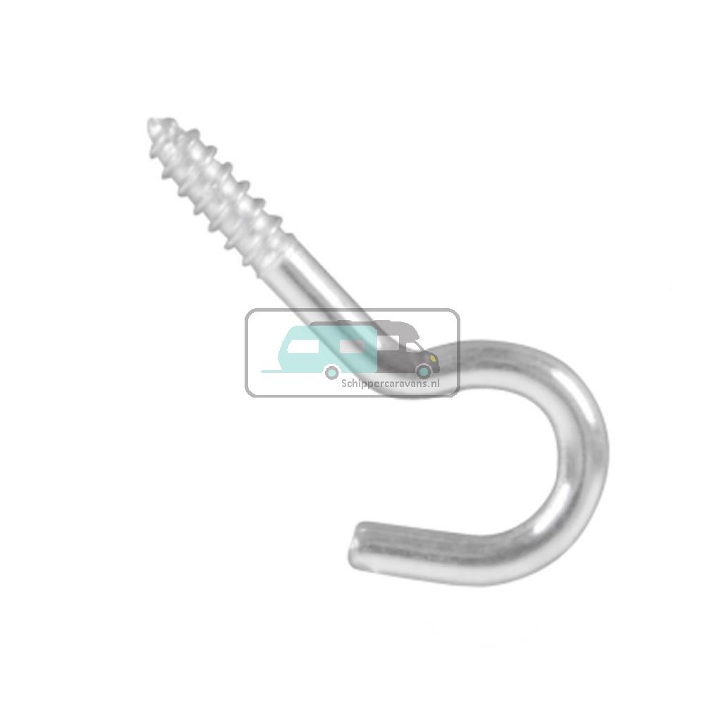 Spiraalhaak open oog à 25 stuk