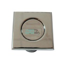 Pushlock Vierkant Glanzend Chroom