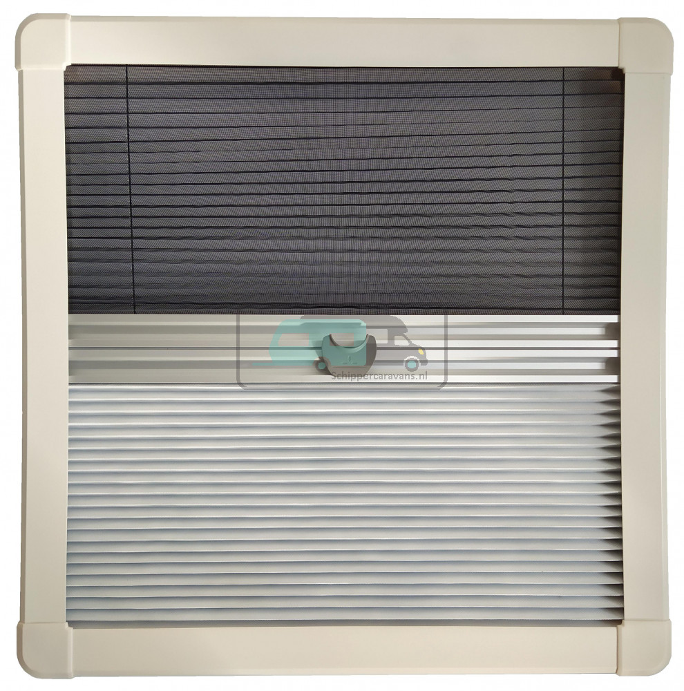 Horrex Rechte Duo Plissé R5000 Crèmewit 784x499